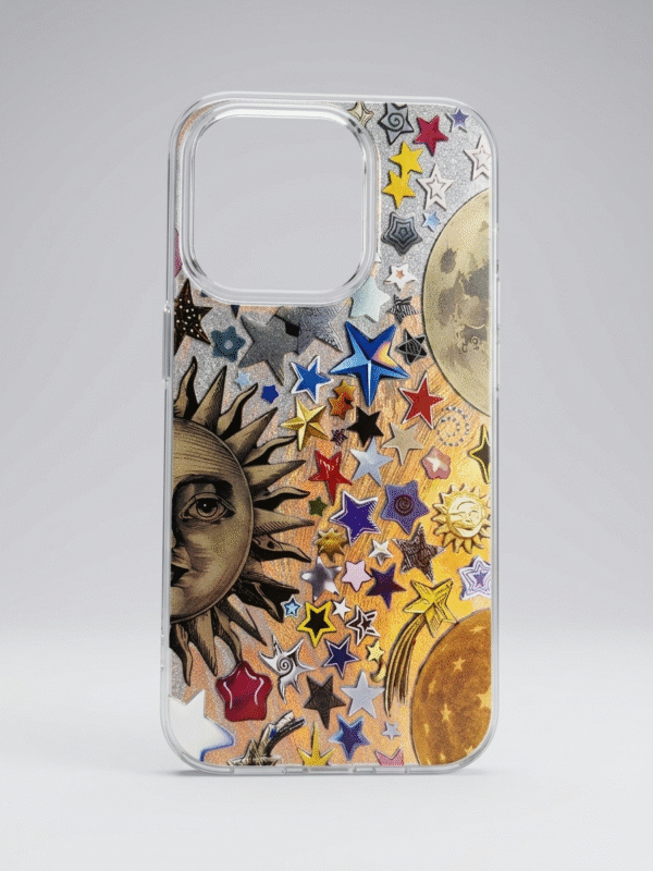 Coque Ciel, lune étoiles